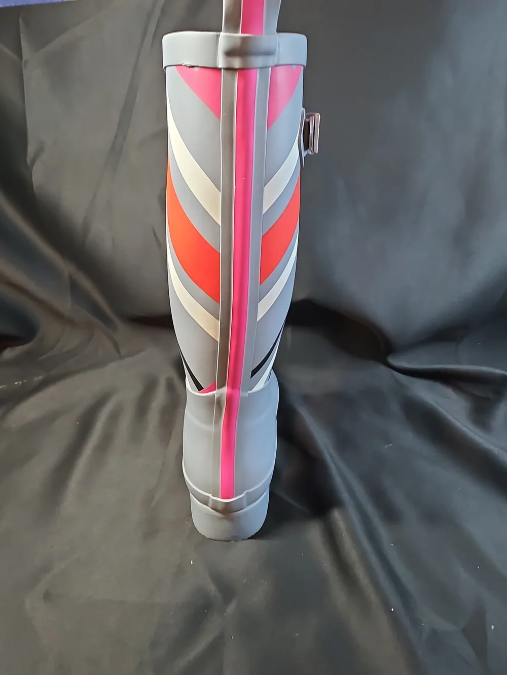Vera Bradley Gray & Pink Patterned Women's Rain Boots